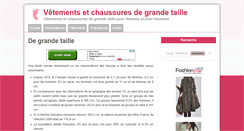 Desktop Screenshot of 2-grande-taille.com